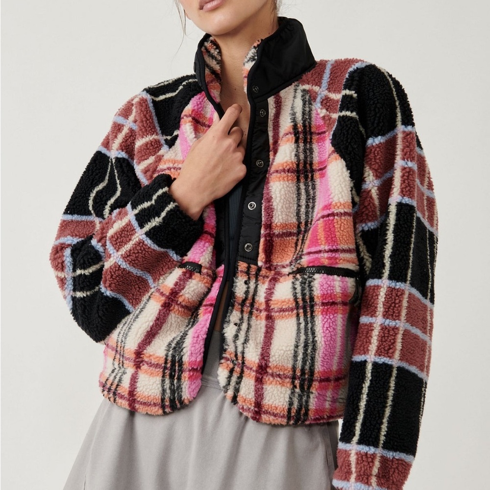 FREE PEOPLE MOVEMENT ROCKY RIDGE - AUTUMN COMBO FLEECE - Picture 3 of 10